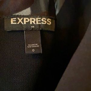 Black sexy dress with transparency on the back